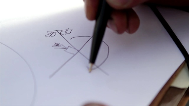 Video Reference: font, finger, writing, angle