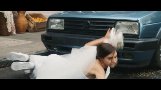 Video Reference: Land vehicle, Vehicle, Car, Automotive exterior, Bumper, Grille, Auto part, Volkswagen golf mk2, Headlamp, Vehicle registration plate, Person