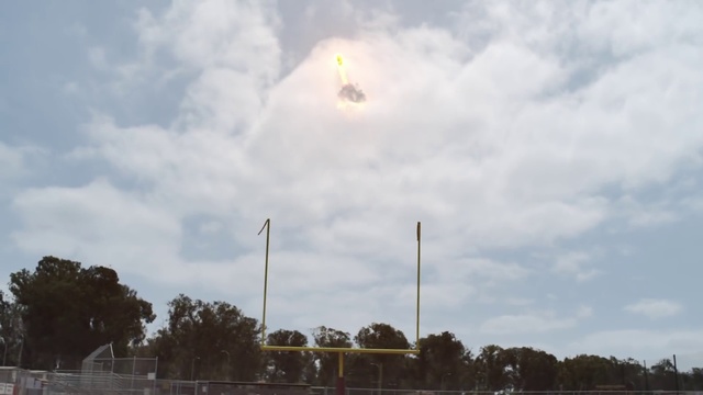 Video Reference: Sky, Daytime, Street light, Cloud, Light fixture, Cumulus