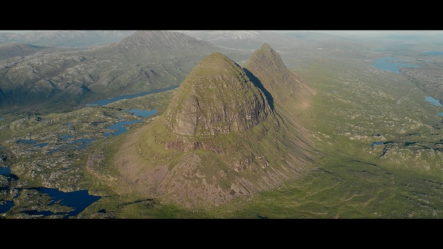 Video Reference: aerial photography, highland, ridge, photography, atmosphere, sky, mountain, bird's eye view, fell, escarpment