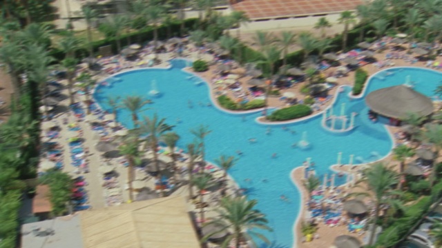 Video Reference: Swimming pool, Water park, Water, Resort, Leisure, Amusement park, Vacation, Real estate, Recreation, Park