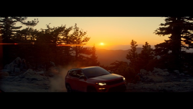 Video Reference: Nature, Sky, Vehicle, Automotive design, Car, Morning, Automotive lighting, Mid-size car, Automotive exterior, Evening