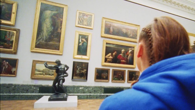 Video Reference: art gallery, museum, collection, exhibition, tourist attraction, art exhibition, art, modern art, painting