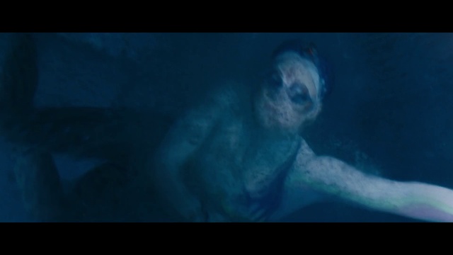 Video Reference: Fiction, Darkness, Human, Underwater, Fictional character, Atmosphere, Organism, Screenshot, Cg artwork, Space
