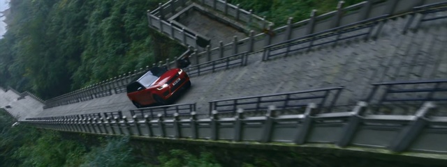 Video Reference: mode of transport, cable car, bridge, tree, track