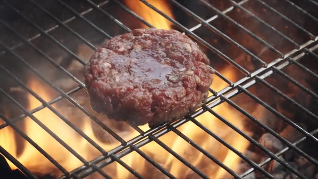 Video Reference: barbecue, meat, grill, food, dinner, beef, grilled, steak, meal, lunch, pork, cooking, roast, cutlet