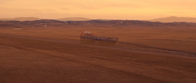 Video Reference: ecosystem, plain, sky, ecoregion, steppe, desert, field, morning, horizon, soil