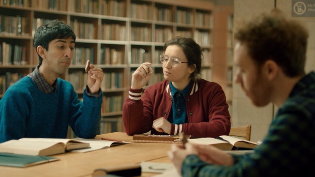 Video Reference: conversation, student, communication, education, human behavior, Person