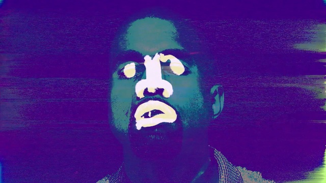 Video Reference: blue, purple, violet, art, facial hair, computer wallpaper, graphic design, organism, font, graphics, Person