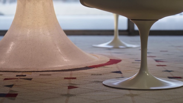 Video Reference: Beige, Glass, Furniture, Table, Floor