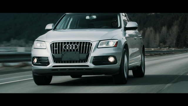 Video Reference: car, land vehicle, motor vehicle, vehicle, audi, audi q5, sport utility vehicle, automotive design, luxury vehicle, automotive tire