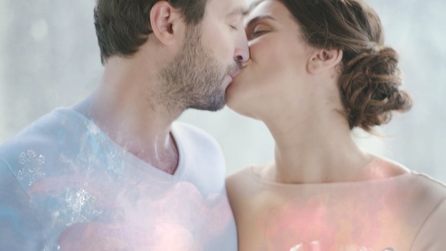 Video Reference: romance, interaction, kiss, girl, love, neck