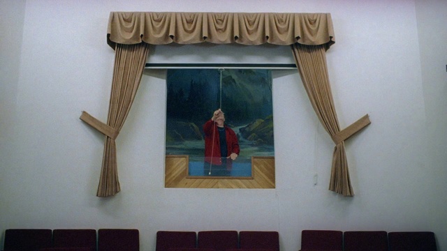 Video Reference: Curtain, Window treatment, Interior design, Textile, Room, Furniture, Window, Art, Interior design