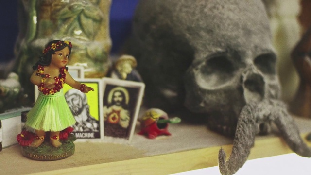 Video Reference: Head, Skull, Toy, Skeleton, Miniature, Bone, Figurine, Still life, Anthropology, Fictional character