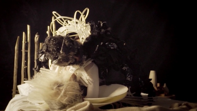 Video Reference: darkness, art, Person