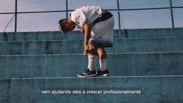 Video Reference: Footwear, Cool, Roof, Sport venue, Recreation, Skateboard, Sports equipment, Net, Asphalt