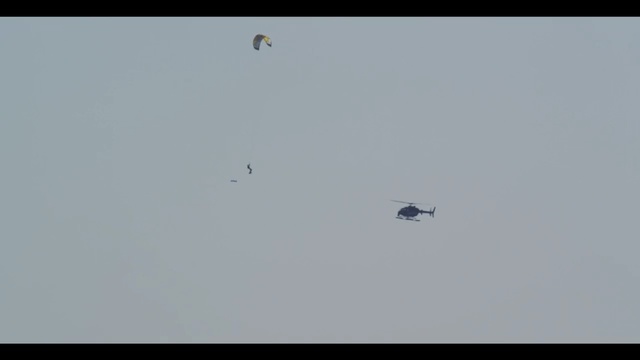 Video Reference: Sky, Atmosphere, Parachute, Extreme sport, Wing