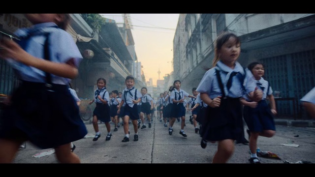 Video Reference: Photograph, Snapshot, Uniform, Fashion, School uniform, Fun, Street, Infrastructure, Child, Tourism