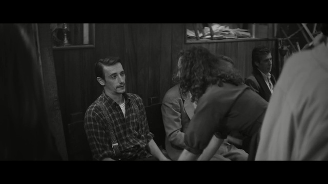 Video Reference: photograph, black, white, black and white, man, monochrome photography, film, darkness, social group, lady, Person