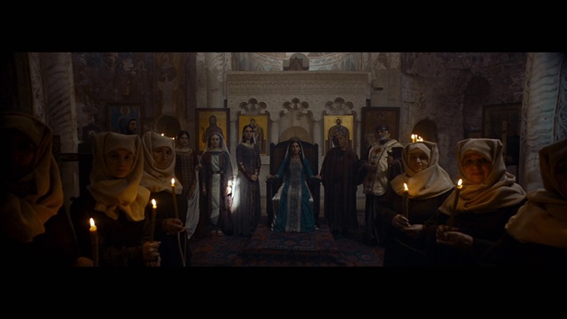 Video Reference: Darkness, Art, Screenshot, Middle ages, Visual arts, Nativity scene, Temple, Scene, Religious institute, History