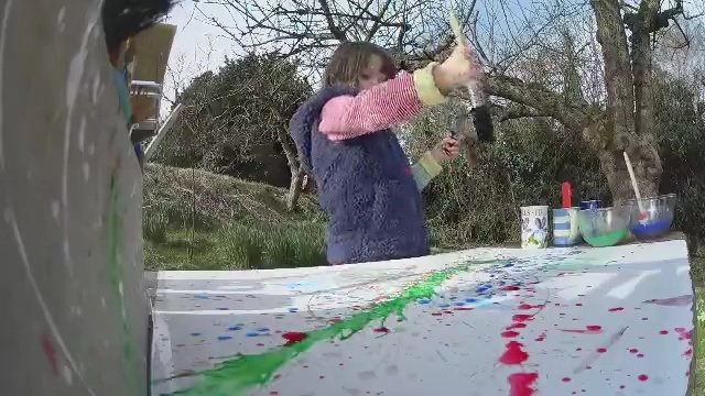 Video Reference: tree, plant, recreation, fun, play, girl, outdoor structure, adventure