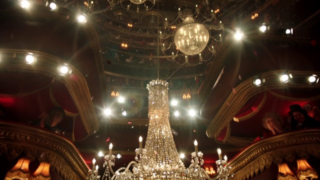 Video Reference: Lighting, Architecture, Event, Light fixture, Night, Basilica, City, Building, Crowd