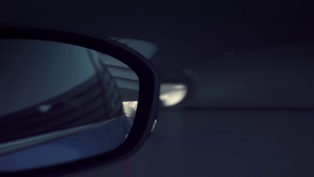 Video Reference: Vehicle door, Eyewear, Rear-view mirror, Automotive mirror, Light, Automotive design, Reflection, Mode of transport, Auto part, Sky