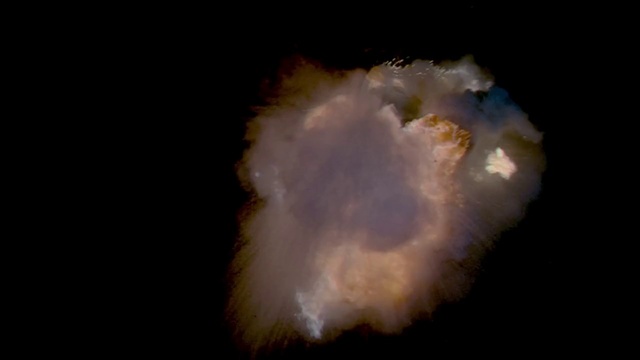 Video Reference: Sky, Cloud, Smoke, Atmospheric phenomenon, Atmosphere, Cumulus, Space, Meteorological phenomenon, Darkness