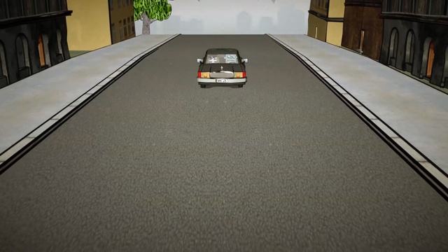 Video Reference: Asphalt, Mode of transport, Vehicle, Car, Lane, Road, Automotive design, Road surface, Floor, Automotive exterior