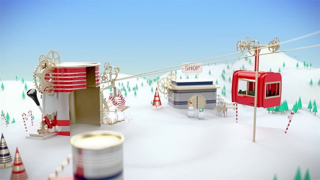 Video Reference: Winter, Architecture, Home, House, Fictional character