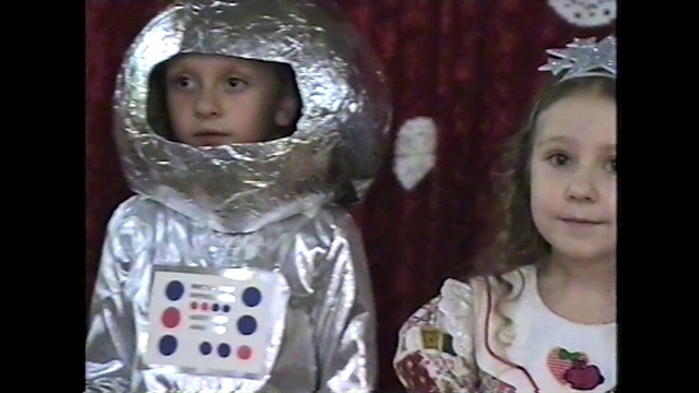 Video Reference: Head, Child, Outerwear, Toddler, Headgear, Astronaut