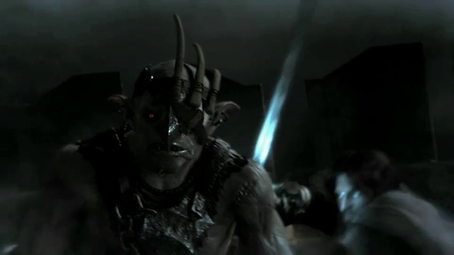 Video Reference: Darkness, Demon, Fiction, Fictional character, Cg artwork, Pc game, Movie, Digital compositing, Screenshot, Supervillain