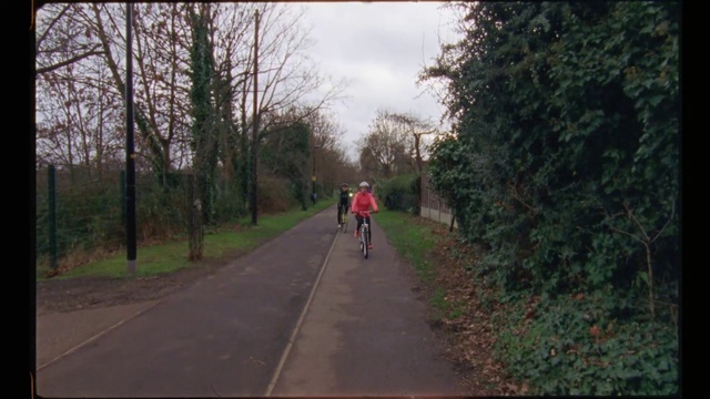 Video Reference: Nature, Lane, Trail, Road, Cycling, Tree, Thoroughfare, Asphalt, Mode of transport, Recreation