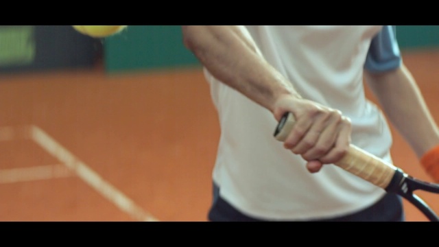 Video Reference: Racket, Tennis player, Tennis, Arm, Elbow, Sport venue, Hand, Joint, Finger, Leg