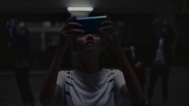 Video Reference: White, Black, Face, Photograph, Blue, Eyewear, Glasses, Darkness, Head, Light
