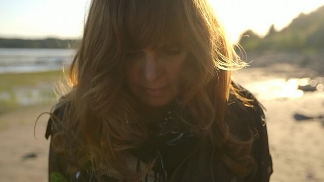 Video Reference: human hair color, girl, blond, hairstyle, long hair, sunlight, brown hair, sky, surfer hair, grass