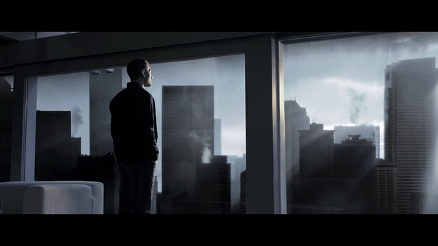 Video Reference: Standing, Snapshot, Screenshot, Black-and-white, Atmosphere, Darkness, Digital compositing, Photography, Monochrome, Gentleman, Person