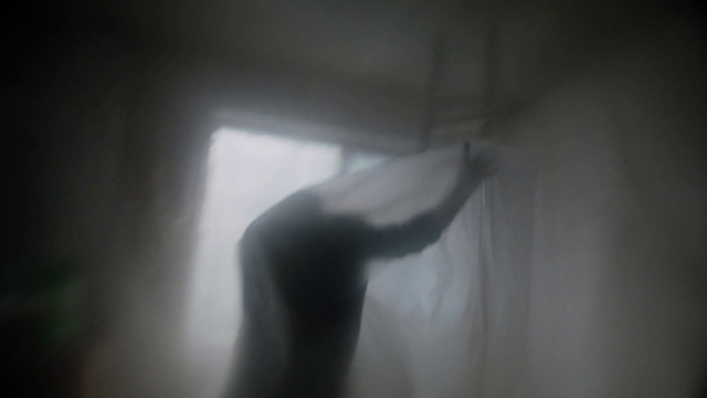 Video Reference: White, Black, Photograph, Darkness, Light, Monochrome photography, Atmospheric phenomenon, Monochrome, Standing, Black-and-white