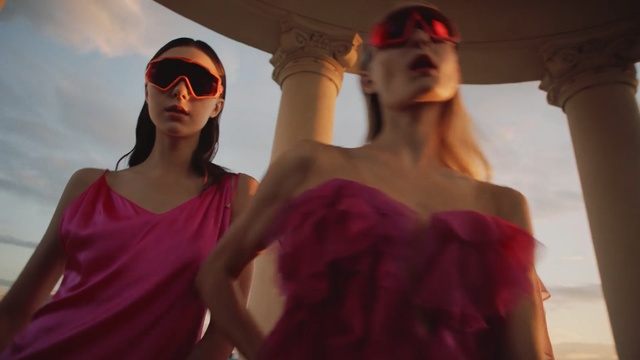 Video Reference: Eyewear, Sunglasses, Red, Pink, Fashion, Shoulder, Fun, Glasses, Magenta, Vacation