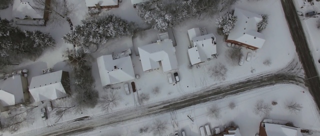 Video Reference: snow, winter, freezing, tree, frost, blizzard, winter storm, house, ice, facade