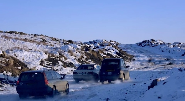 Video Reference: Snow, Geological phenomenon, Winter, Vehicle, Freezing, Car, Mode of transport, Mountain, Ice, Glacial landform
