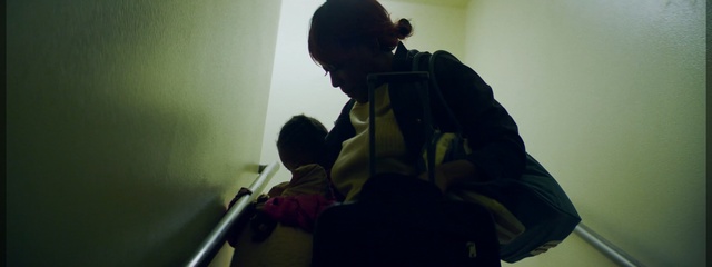 Video Reference: snapshot, audio, darkness, microphone, audio equipment, human, fun, girl, scene, electronic device