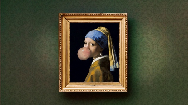 Video Reference: Picture frame, Painting, Art, Room, Visual arts, Stock photography, Tourist attraction, Portrait, Art gallery