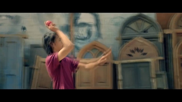 Video Reference: snapshot, girl, muscle, performance art, screenshot, arm, human, fun, song, scene