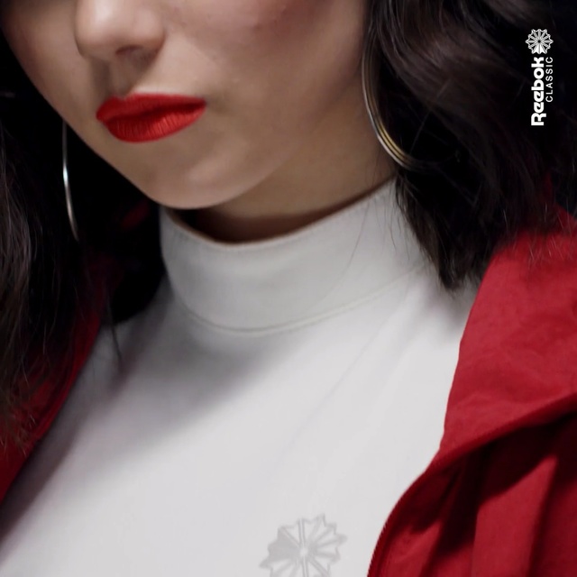 Video Reference: Lip, Hair, Face, Red, Chin, Skin, Neck, Beauty, Cheek, Ear, Person