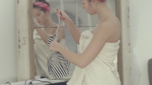 Video Reference: hair, human hair color, bride, gown, dress, shoulder, girl, bridal clothing, wedding dress, hand