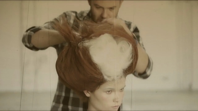 Video Reference: Hair, Face, Hairstyle, Head, Forehead, Long hair, Hair coloring, Art, Sculpture, Brown hair, Person, Indoor, Woman, Young, Teeth, Looking, Brushing, Mirror, Holding, Wearing, Girl, Little, Man, White, Boy, Black, Brush, Room, Shirt, Mouth, Hat, Kitchen, Sink, Standing, Reflection, Wall, Human face, Haircut, Bathroom, Spectacles