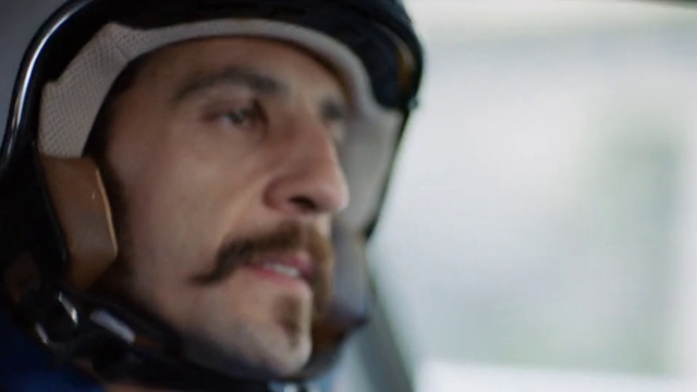 Video Reference: Face, Nose, Head, Facial hair, Helmet, Cheek, Chin, Beard, Eyewear, Moustache