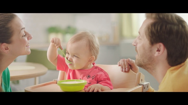 Video Reference: Child, Toddler, Skin, Baby, Cheek, Ear, Eating, Mouth, Mother, Sharing