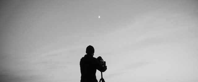 Video Reference: sky, white, black, photograph, black and white, monochrome photography, cloud, photography, light, atmosphere, Person